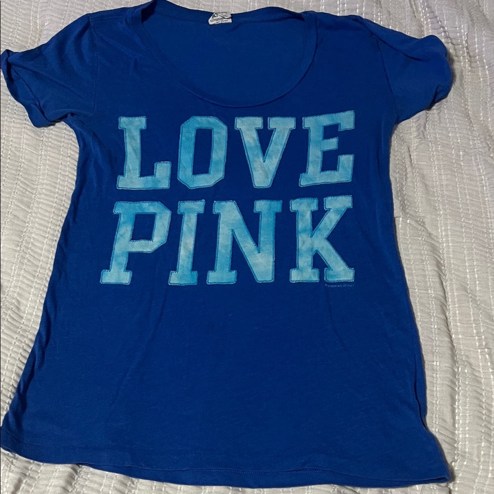 Victoria's Secret Blue Graphic Tee